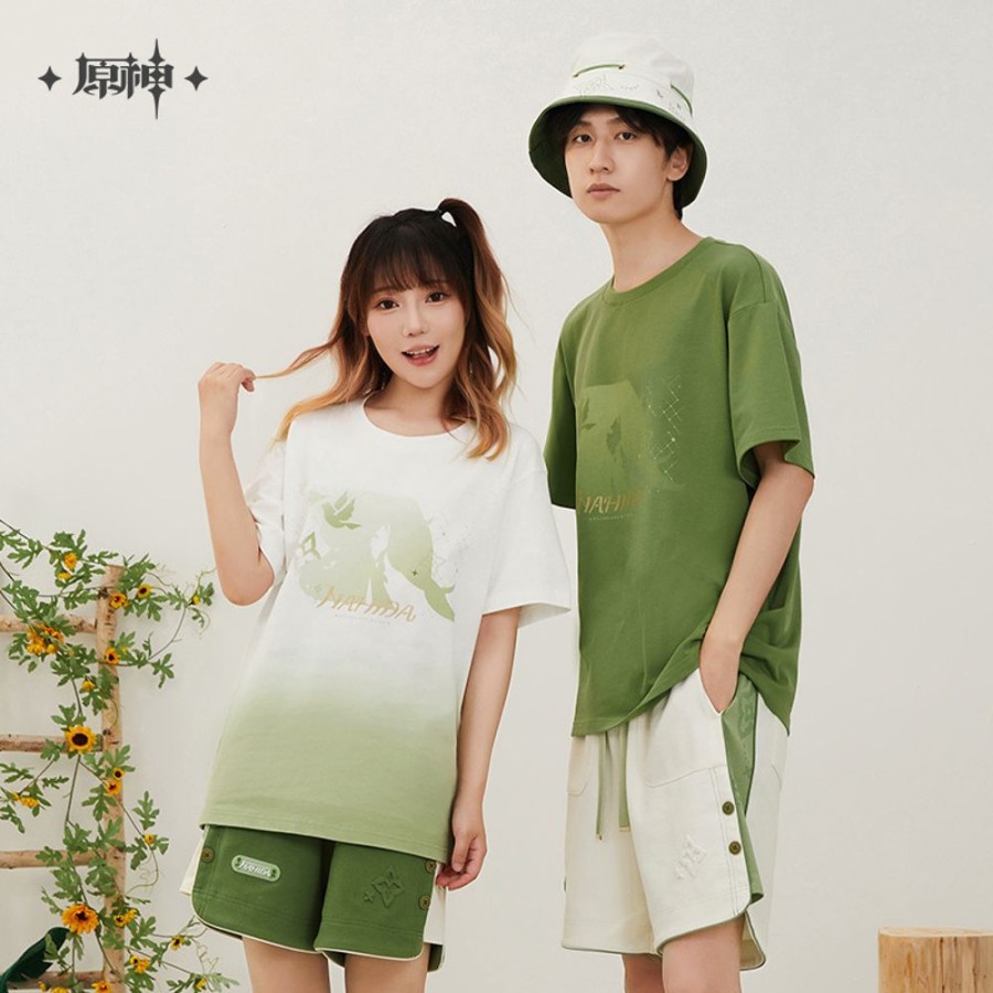 Apparel miHoYo | Nahida Impression T-Shirt Green Silhouette