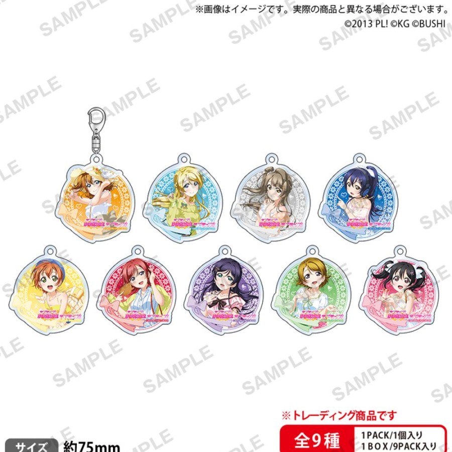 Accessories Bushiroad Creative | Love Live! School Idol Festival Trading Acrylic Key Chain 'S World Travel Ver. [Blind Box] - Bushiroad Creative