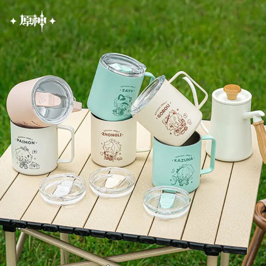 Lifestyle Goods miHoYo | Genshin Impact Relaxing Camp Series Stainless Steel Tumbler Set