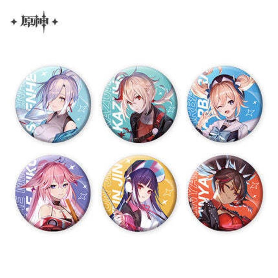 Accessories miHoYo | Genshin Impact 2022 Online Concert Chara Can Badge