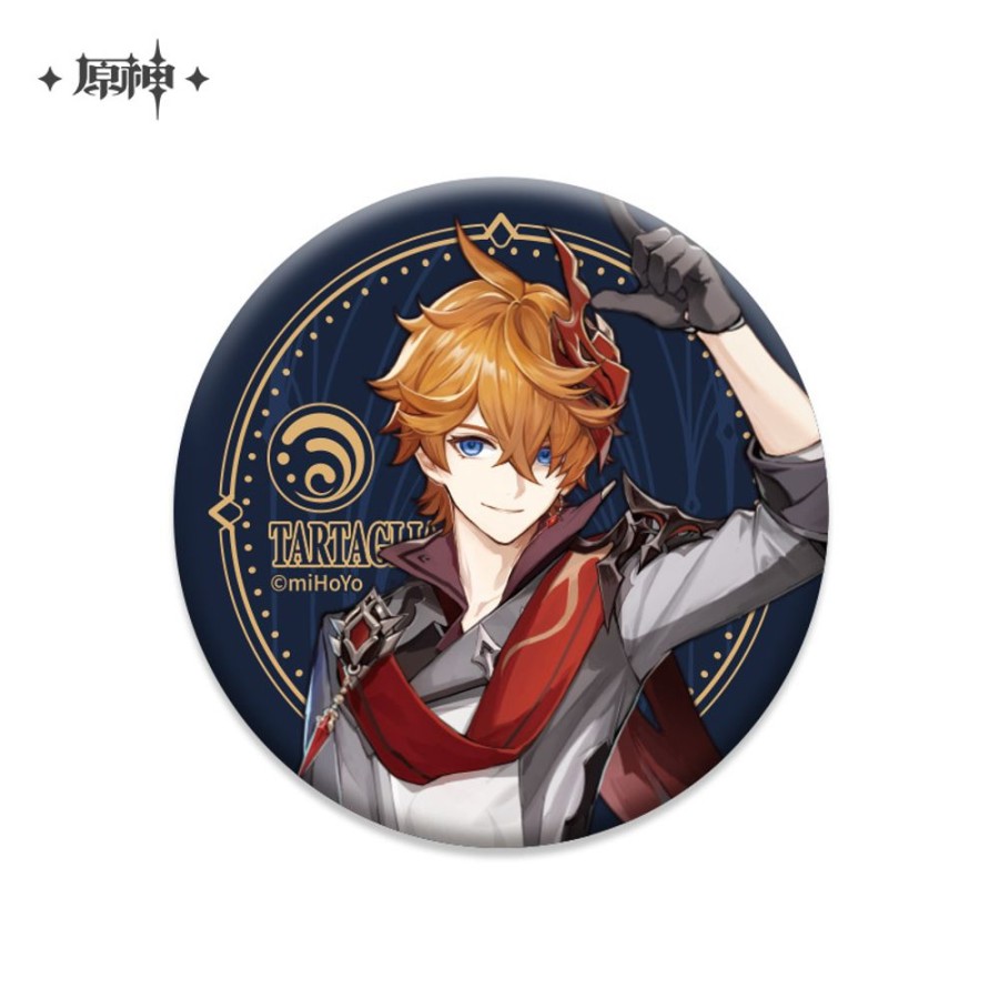 Accessories miHoYo | Genshin Impact Fatui Series Chara Can Badge Tartaglia