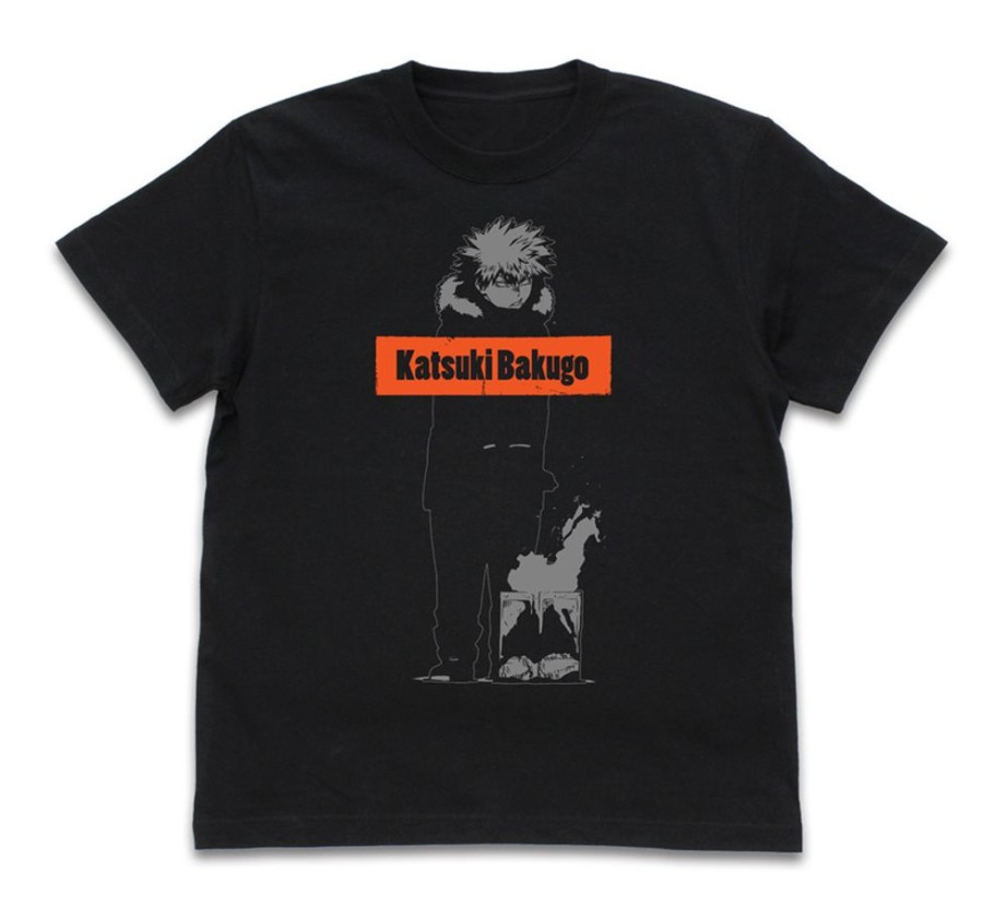 Apparel Cospa | Bakugo Katsuki T-Shirt Snow Festival Ver. Black