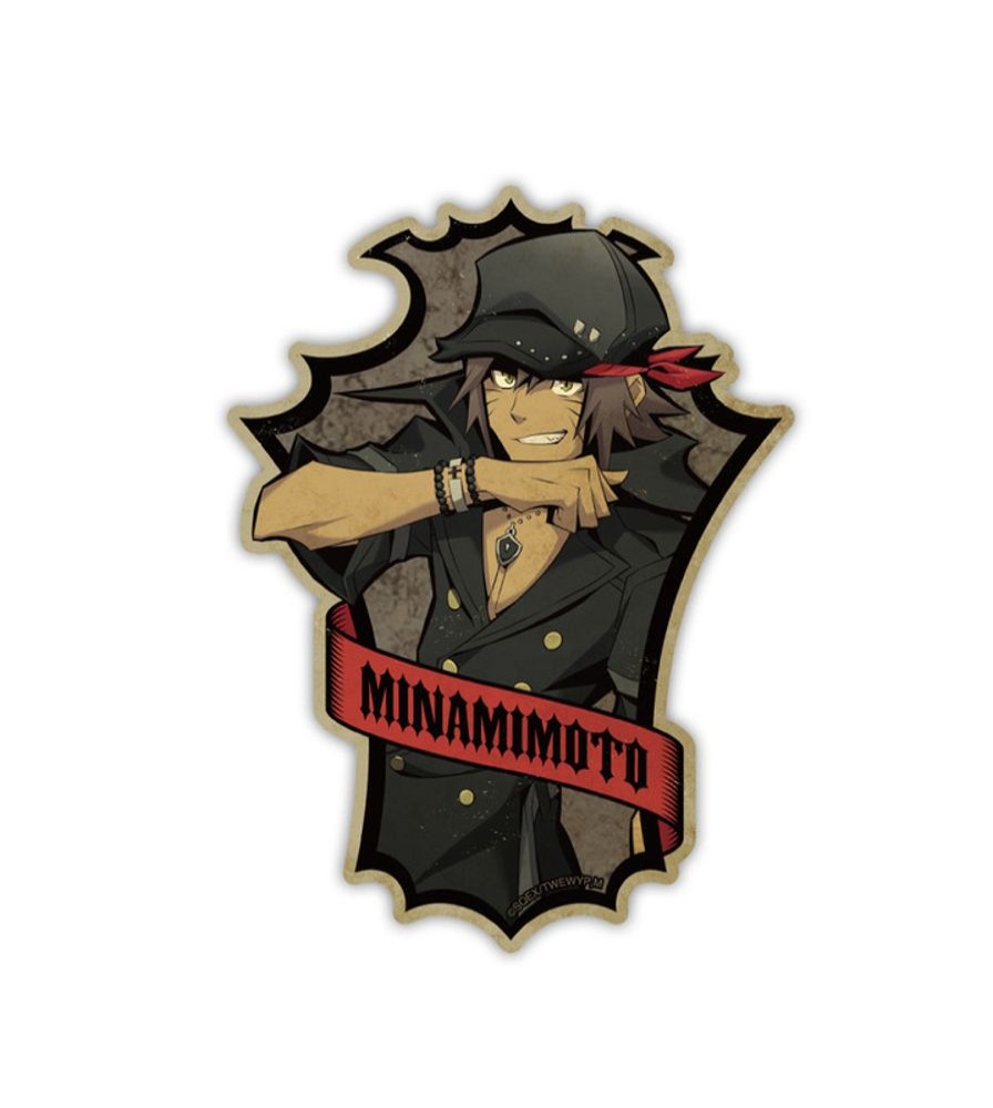 Accessories Ensky | The World Ends With You: The Animation Travel Sticker 5 Minamimoto