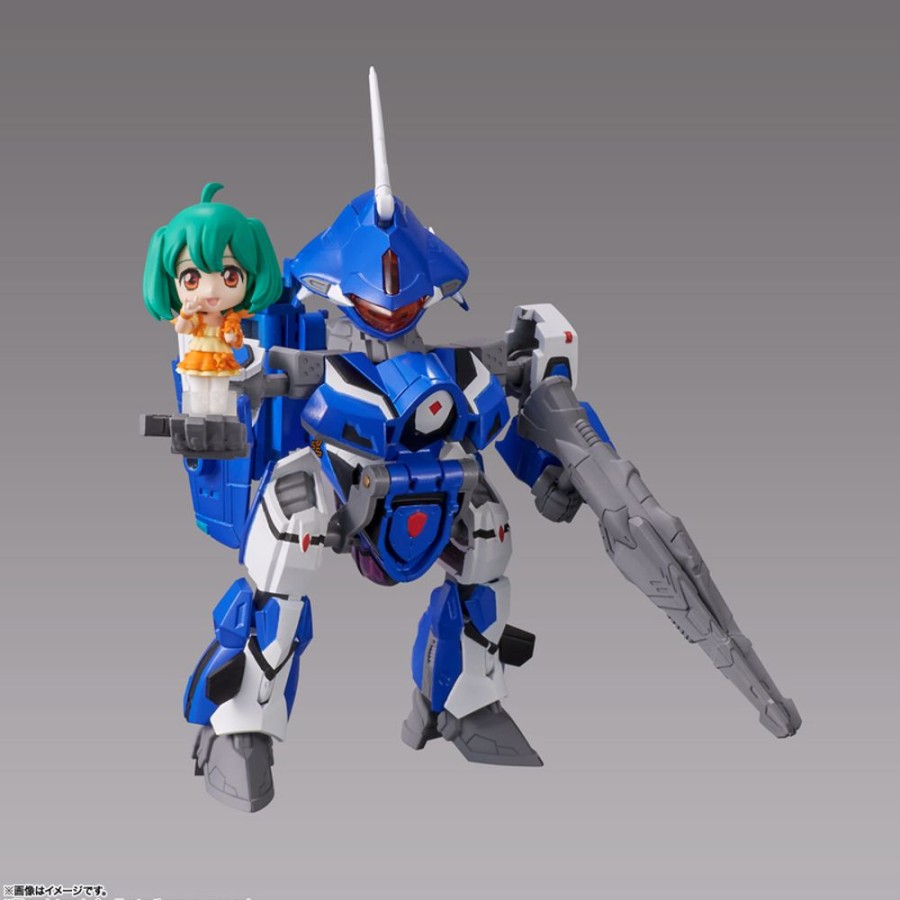 Figures Tamashii Nations | Tiny Session Vf-25G Messiah Valkyrie (Michael Use) With Ranka