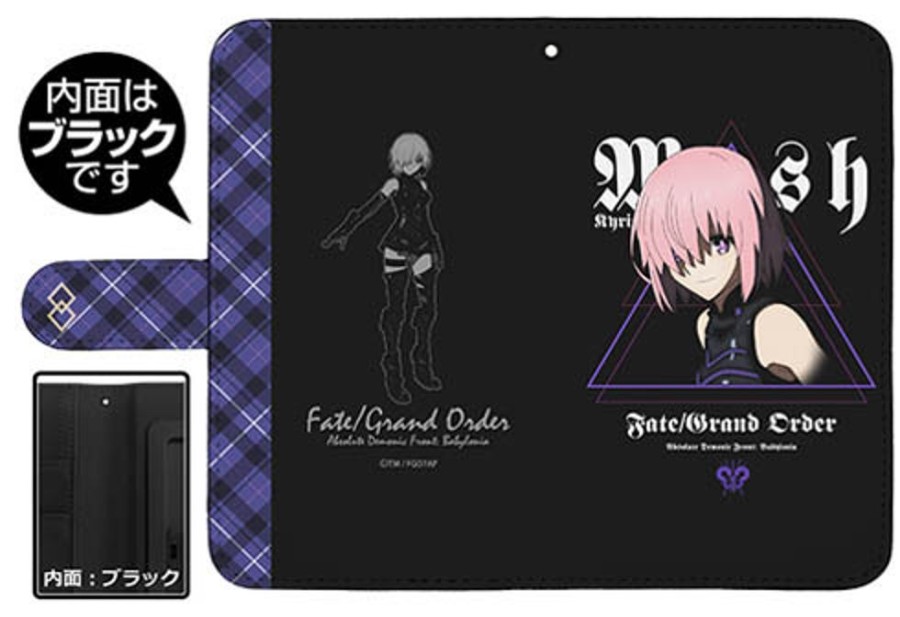 Lifestyle Goods Cospa | Fgo Babylonia Mash Kyrielight Book Type Smartphone Case