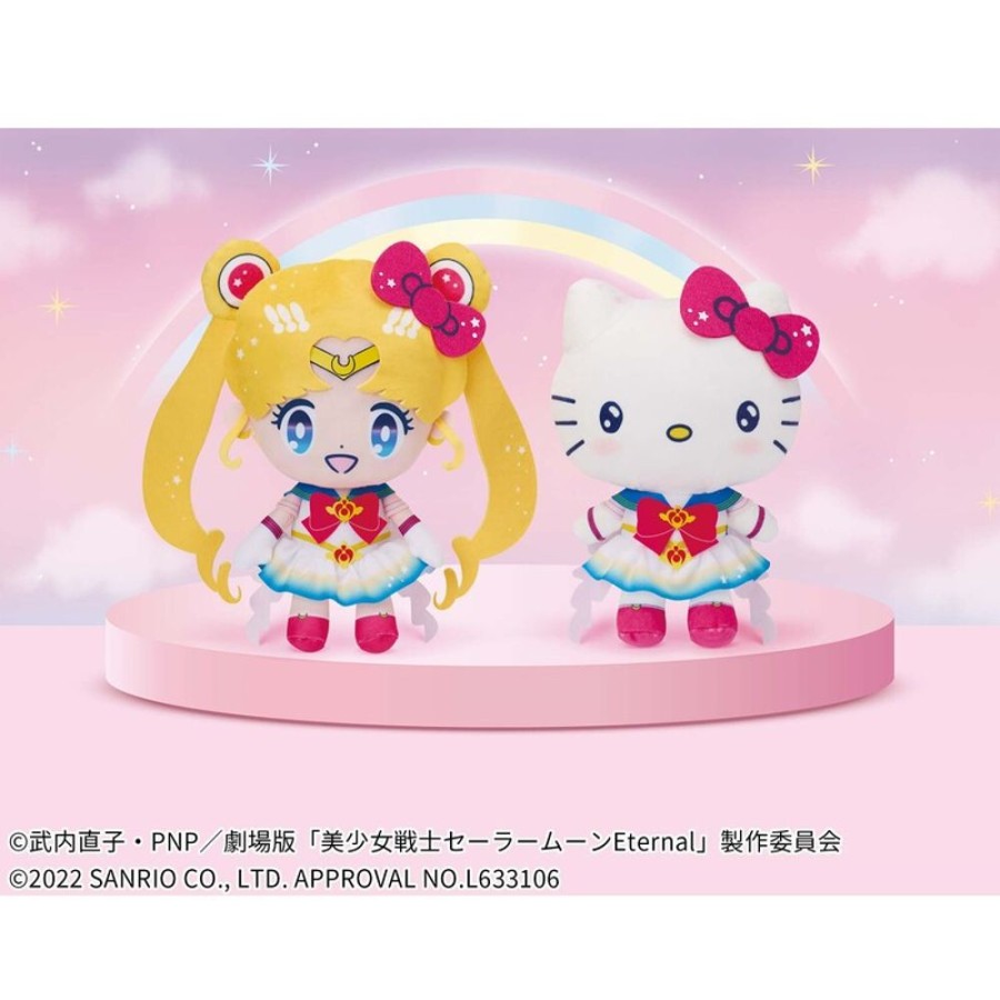 Plush Toys Banpresto | Sailor Moon Eternal X Sanrio Characters Sailor Moon X Helo Kitty Big Plush