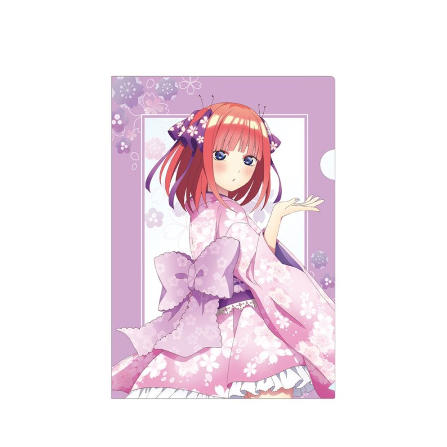 Lifestyle Goods armabianca | Original Illustration Cherry Blossom Kimono Ver. Clear File Nino