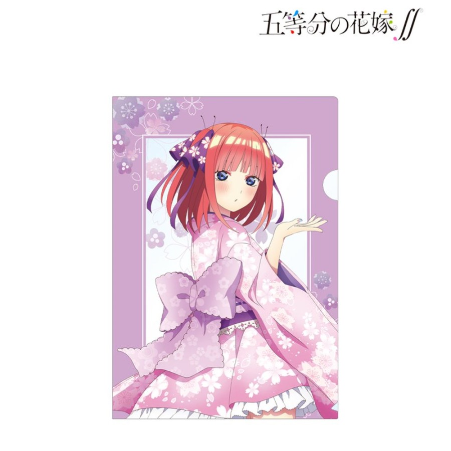 Lifestyle Goods armabianca | Original Illustration Cherry Blossom Kimono Ver. Clear File Nino