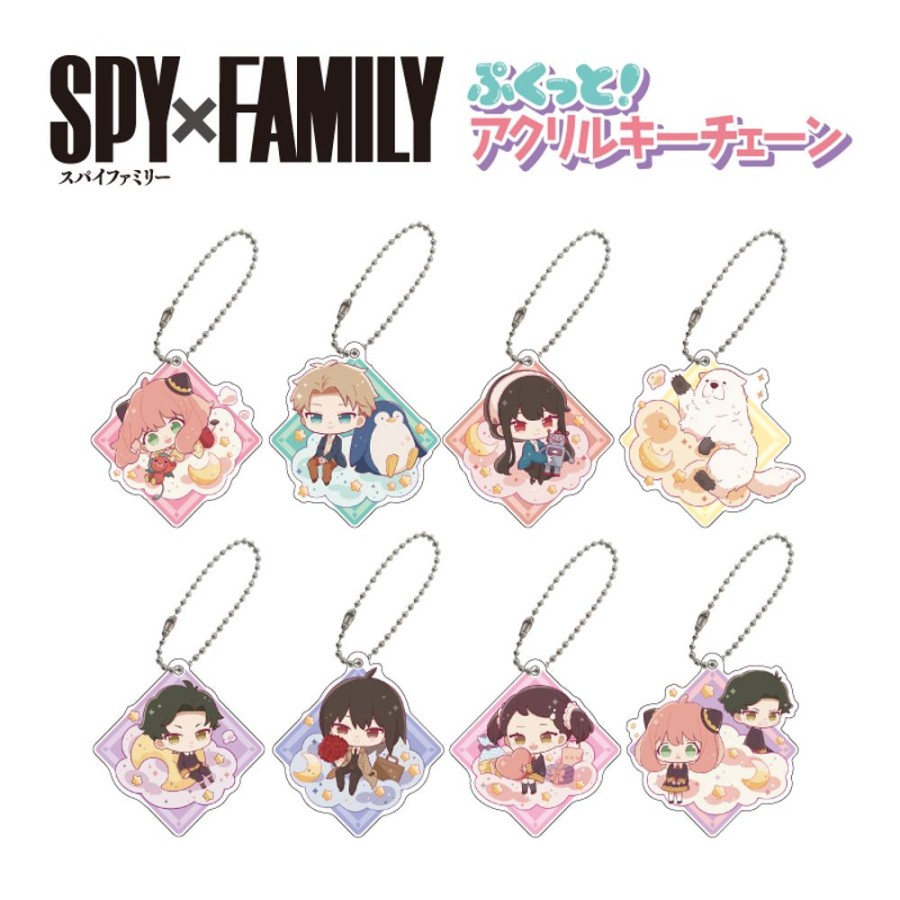 Accessories TCP | Spy X Family Pukutto! Acrylic Key Chain [Blind Box] - Tcp