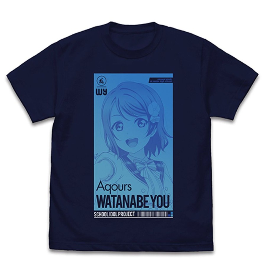 Apparel Cospa | Watanabe You T-Shirt All Stars Ver. Navy