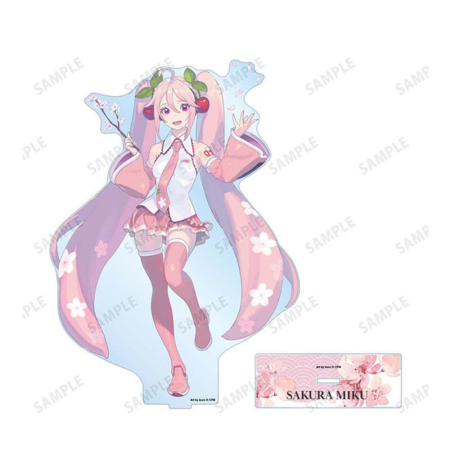 Accessories armabianca | Sakura Miku Original Illustration Sakura Miku Art By Kuro 1/7 Scale Big Acrylic Stand