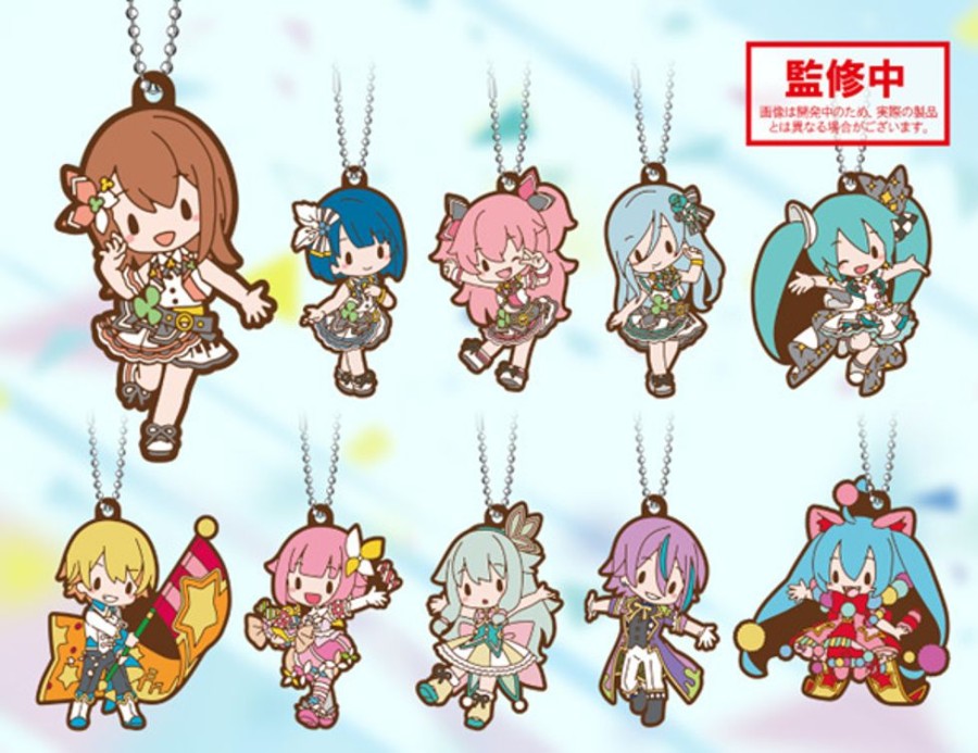 Other Sega | Project Sekai Colorful Stage! Feat. Hatsune Miku Capsule Rubber Mascot Key Chain Collection Vol. 2 [