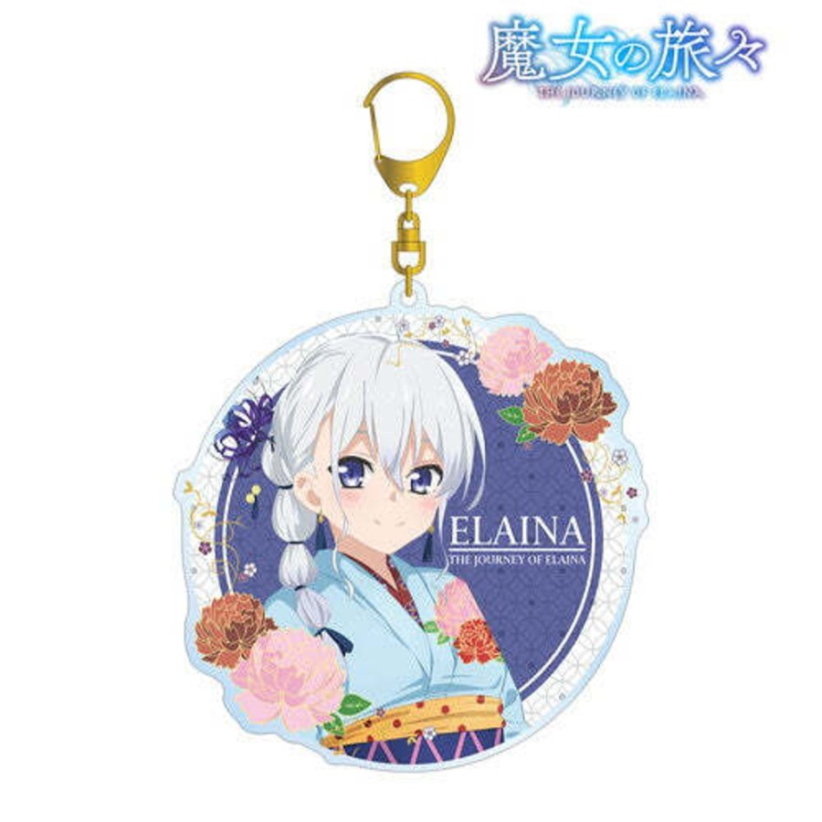 Accessories armabianca | Original Illustration Elaina Kimono Ver. Big Acrylic Key Chain