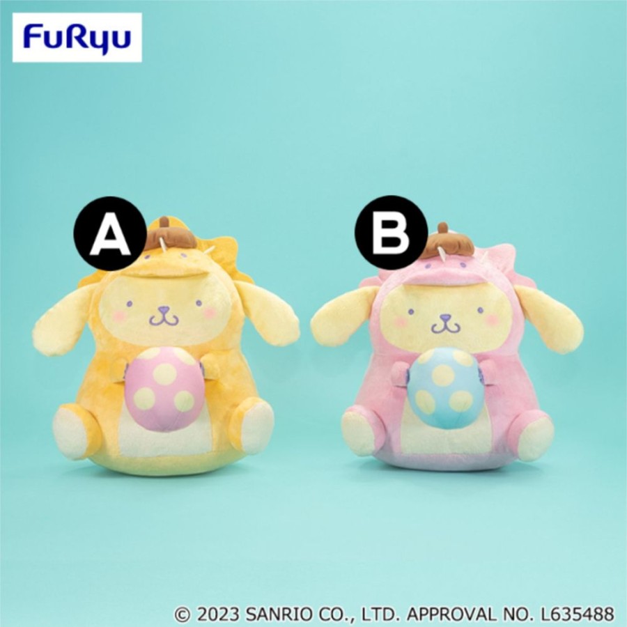 Plush Toys Furyu | Pompompurin Rawr Dinosaur Big Plush