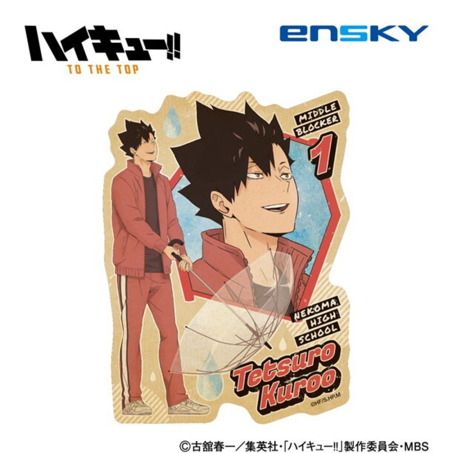 Accessories Ensky | Haikyu!! To The Top Travel Sticker (Rain Ver.) 3 Kuroo Tetsuro