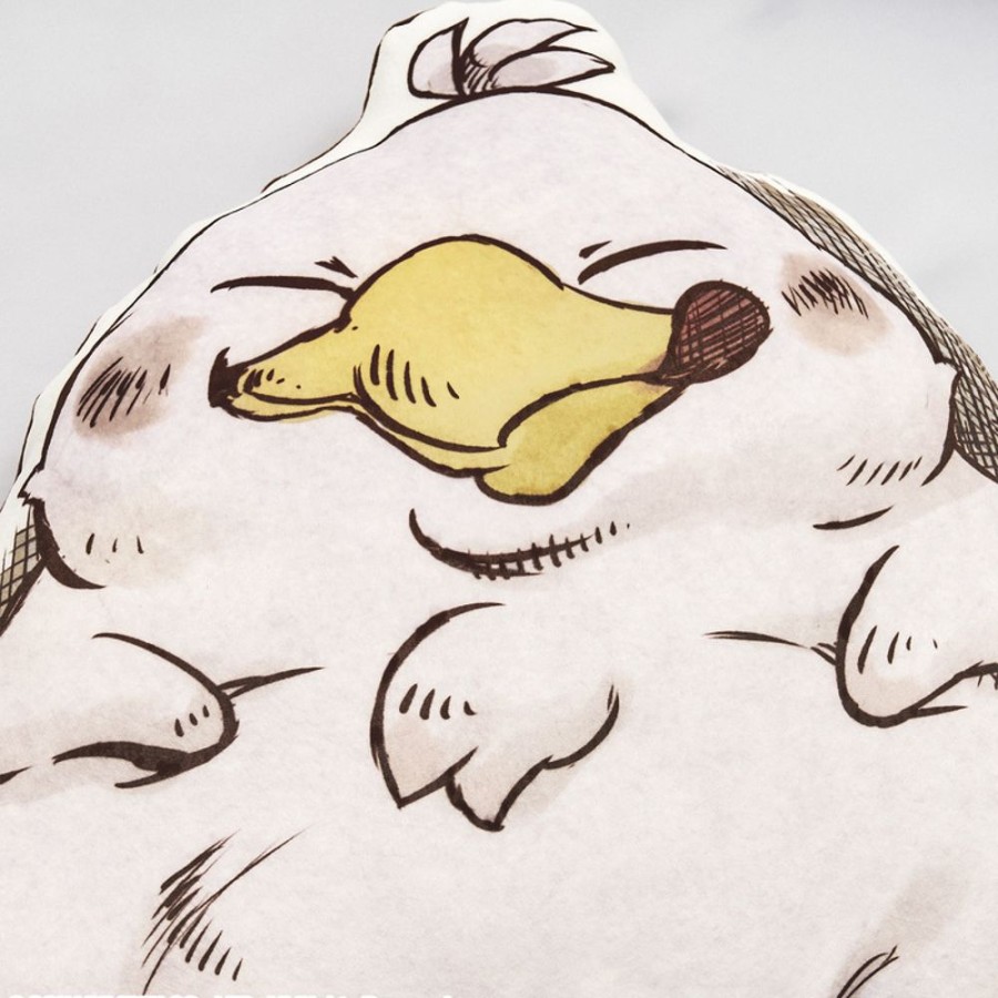 Plush Toys Square Enix | Final Fantasy Fluffy Fluffy Die-Cut Cushion Fat Chocobo - Square Enix