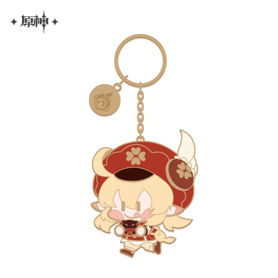 Accessories miHoYo | Genshin Impact Chibi Chara Metal Keyring