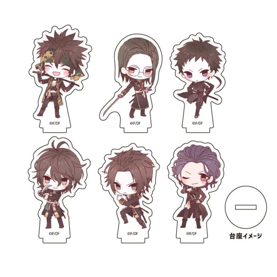 Accessories A3 | Acrylic Petit Stand Hakuouki Shinkai 02 Retro Art [Blind Box]