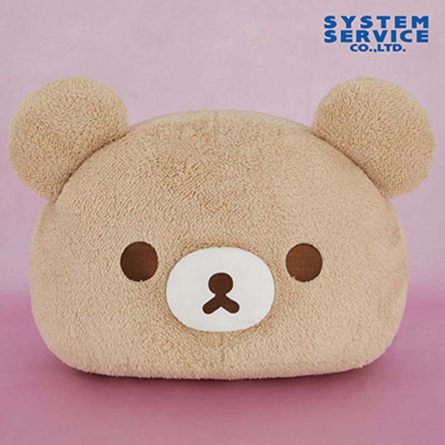 Plush Toys System Service | Chairoikoguma Dome Cushion Xl