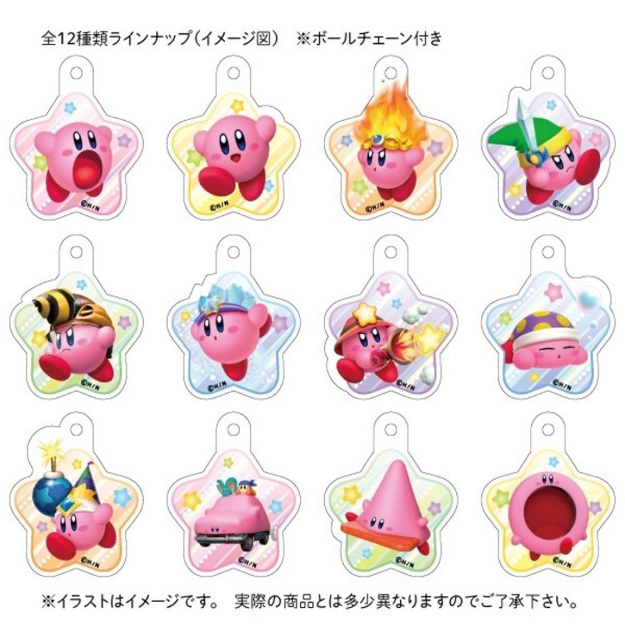 Accessories Ensky | Kirby And The Forgotten Land Acrylic Mini Acrylic Key Chain [Blind Box]