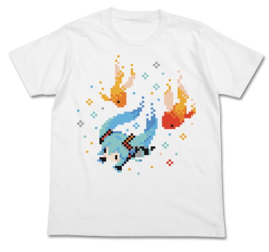 Apparel Cospa | Hatsune Miku Petite Devil Ver. Goldfish T-Shirt White