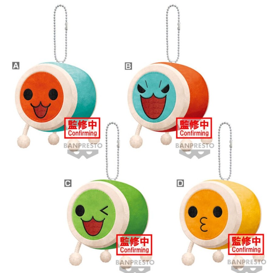 Plush Toys Banpresto | Taiko No Tatsujin Mascot Plush