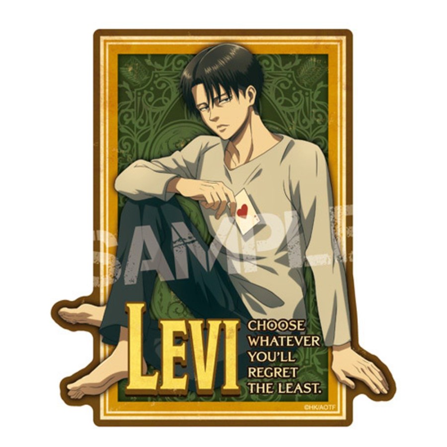 Accessories Ensky | Attack On Titan Travel Sticker 2 Levi