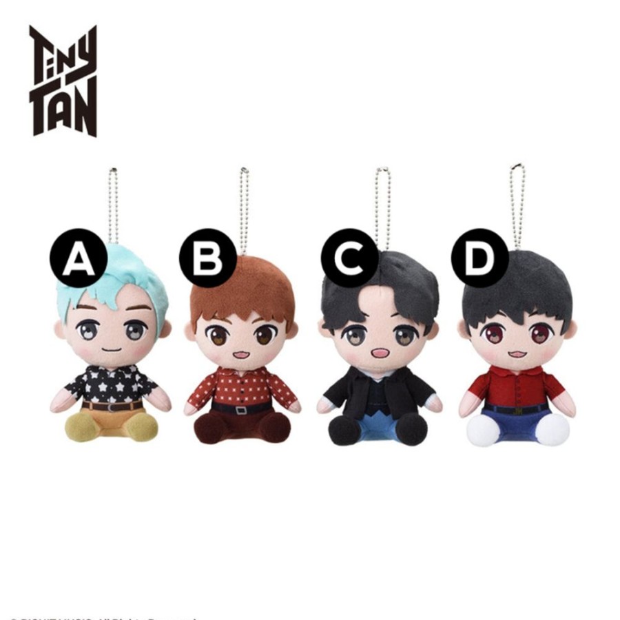 Plush Toys SEGA | Tinytan Dynamite Sitting Plush "Rm Jin Suga J-Hope"