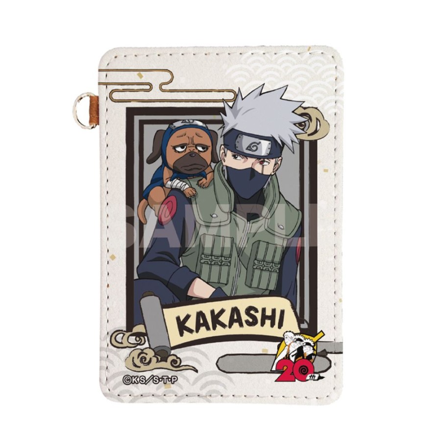 Accessories CS.FRONT | Naruto Shippuden Leather Pass Case 04 Hatake Kakashi