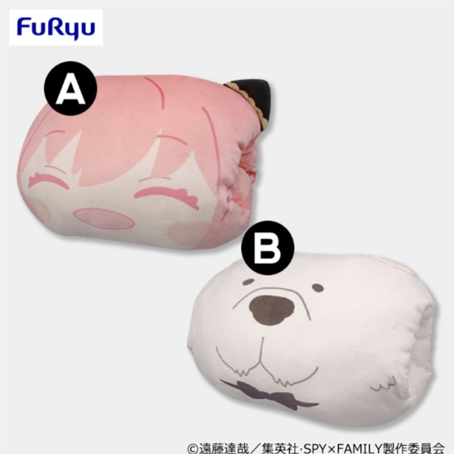 Plush Toys Furyu | Spy X Family Nap Cushion Anya & Bond