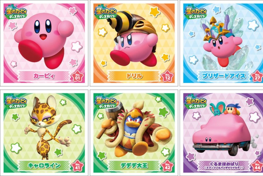 Accessories Ensky | Kirby And The Forgotten Land Sticker Collection [Blind Box] - Ensky