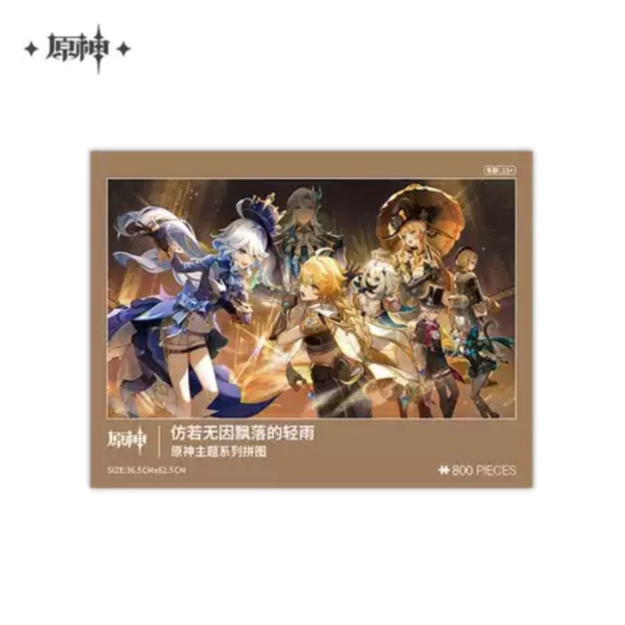 Lifestyle Goods miHoYo | Genshin Impact Jigsaw Puzzle As Light Rain Falls Without Reason