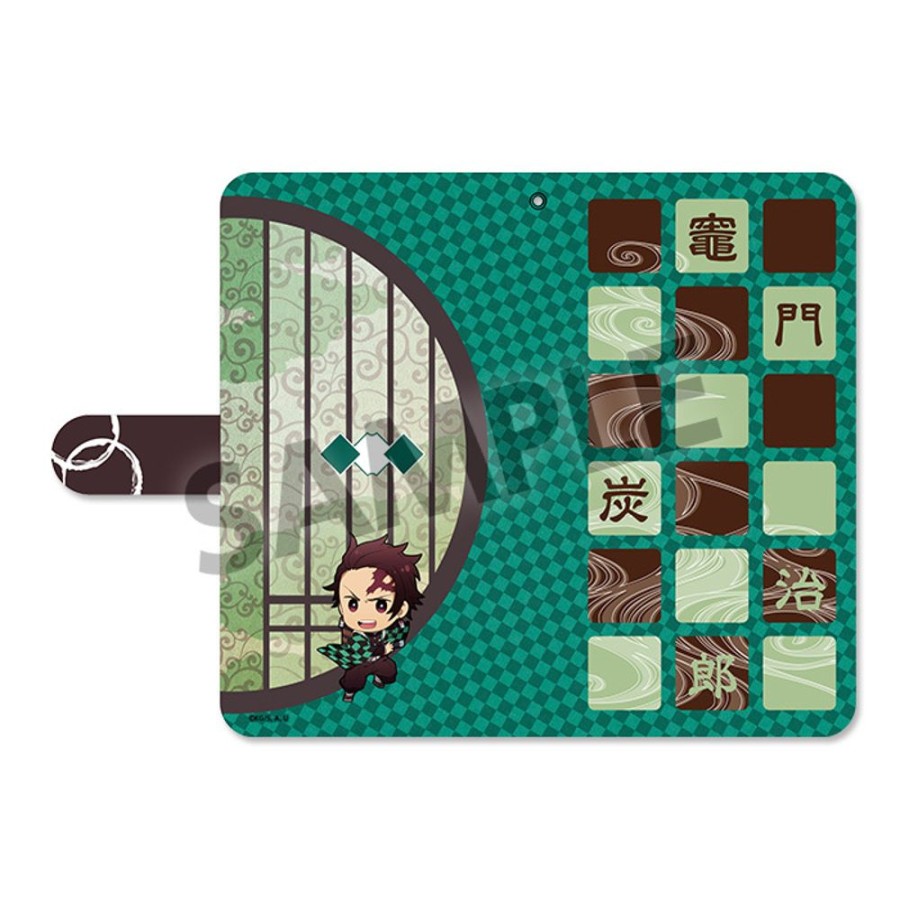 Other Hobby Stock | Demon Slayer Book Type Smartphone Case Kamado Tanjiro (L Size)