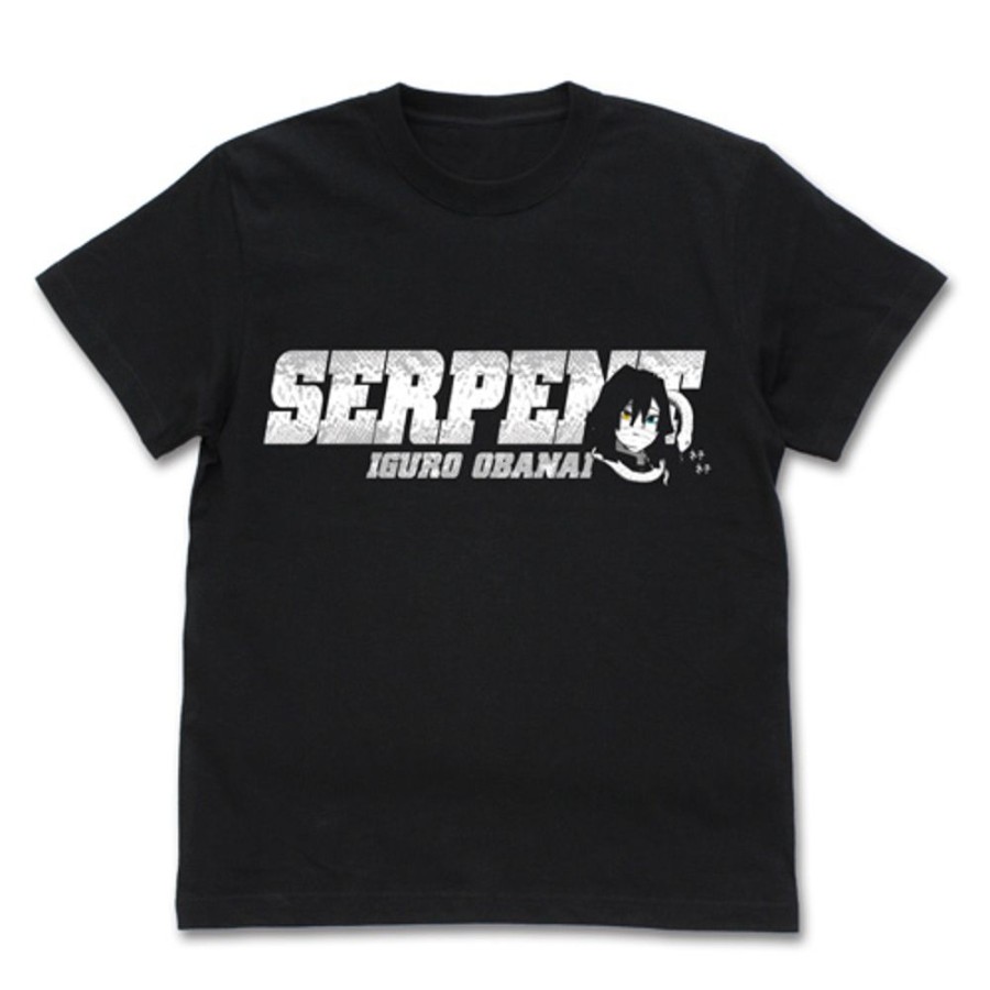 Apparel Cospa | Hebibashira Iguro Obanai T-Shirt Black