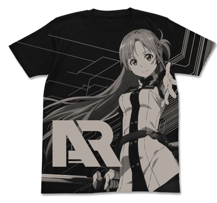 Apparel Cospa | Sword Art Online Asuna Ar T-Shirt Black