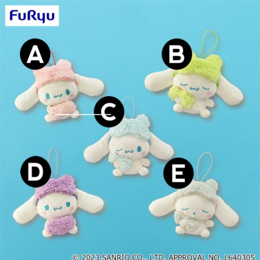 Plush Toys Furyu | Cinnamoroll Fuwafuwa Sleepy Mascot Plush