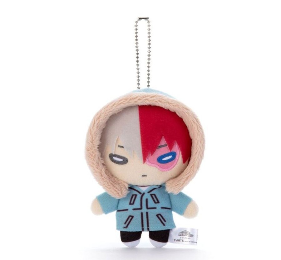 Plush Toys Takaratomy Arts | Nitotan Plush With Ball Chain Todoroki Shoto (Coat)