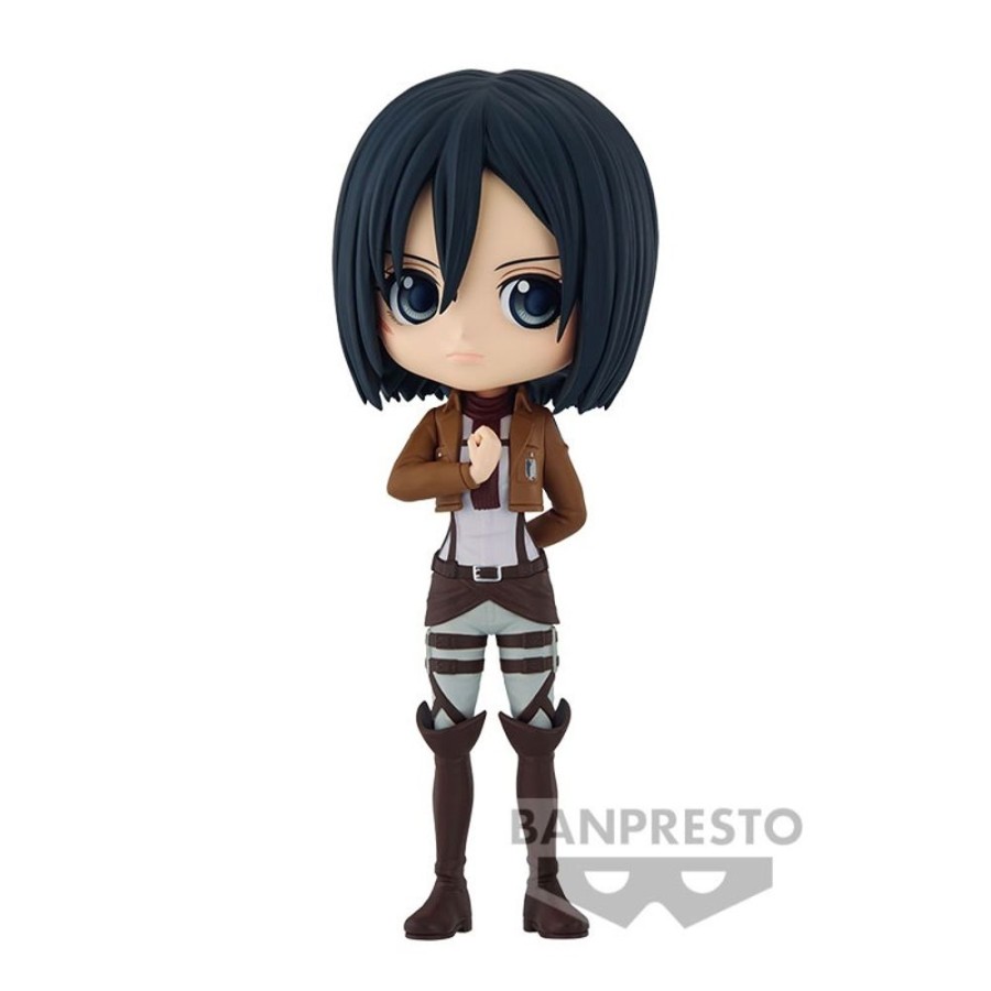 Figures Banpresto | Attack On Titan Q Posket - Mikasa Ackerman (Ver.A)