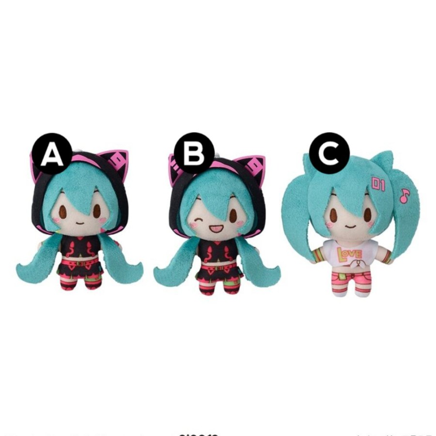 Plush Toys SEGA | Hatsune Miku Fuwapuchi Mascot Live Version