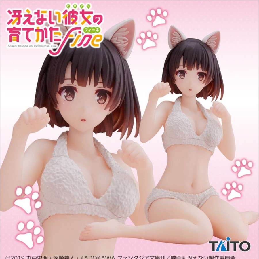 Figures Taito | Coreful Figure Figure Megumi Kato Cat Room Wear Ver.