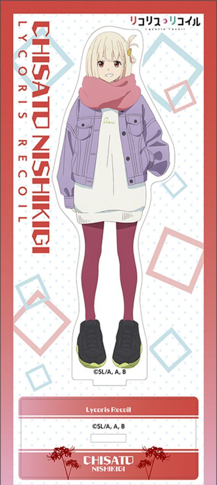 Accessories Movic | Acrylic Stand Nishikigi Chisato Winter Clothes