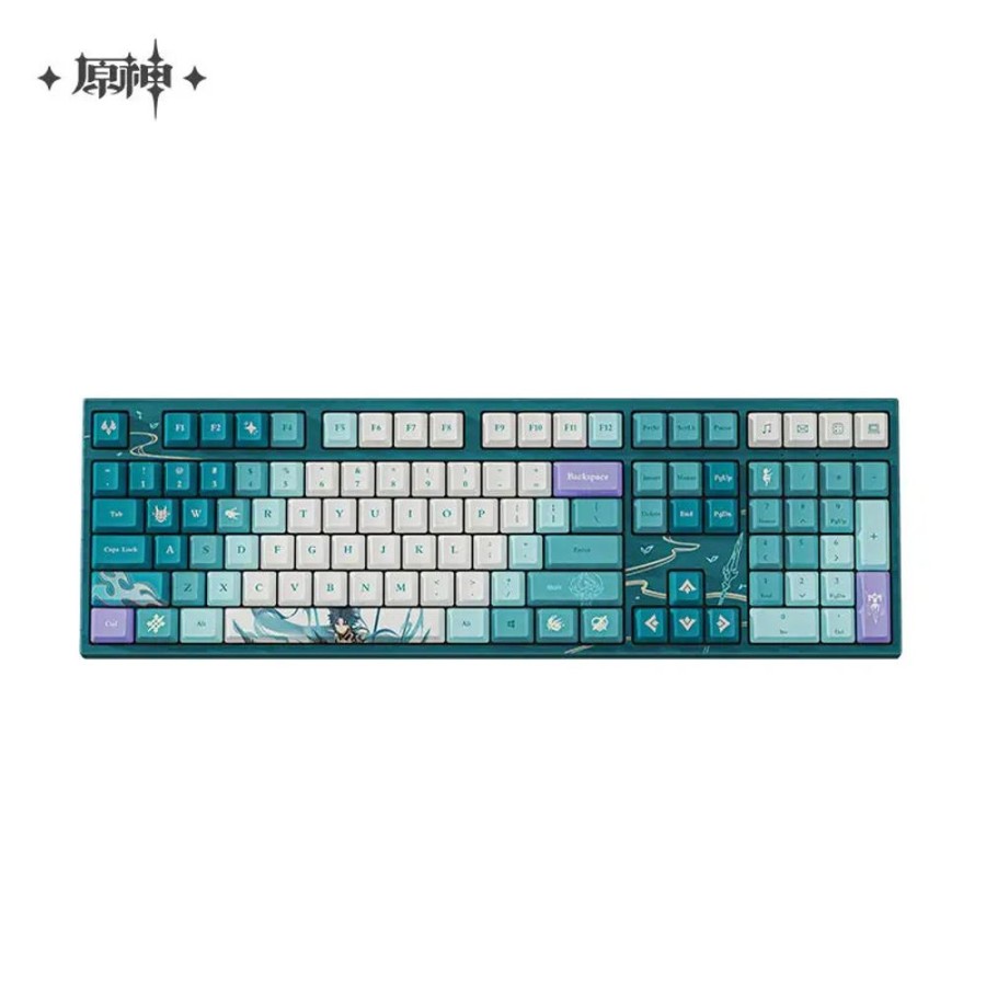 Lifestyle Goods miHoYo | Genshin Impact Xiao Mechanical Keyboard Varmilo Ec Sakura V2 Switch