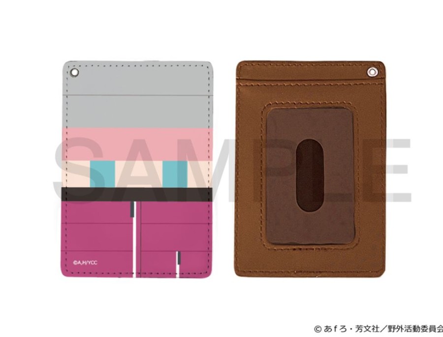 Accessories EIGHT ENTERTAINMENT | Yurucamp Pass Case Kagamihara Nadeshiko