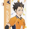 Accessories CS.FRONT | Haikyu!! To The Top Leather Pass Case 14 Nishinoya Yu