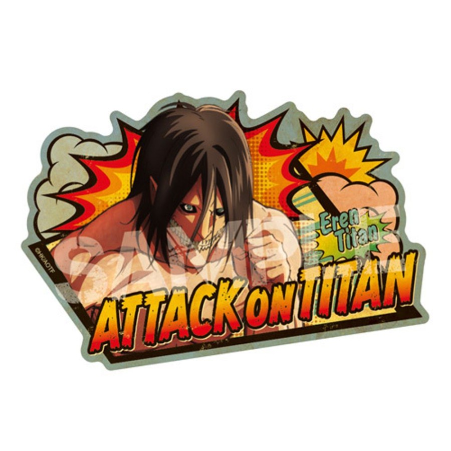 Accessories Ensky | Attack On Titan Travel Sticker 8 Eren Titan