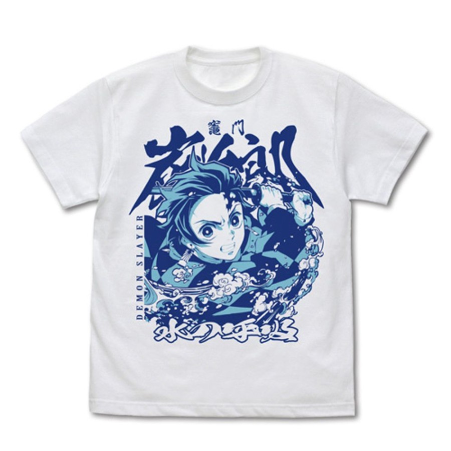 Apparel Cospa | Tanjiro No Mizu No Kokyu T-Shirt White