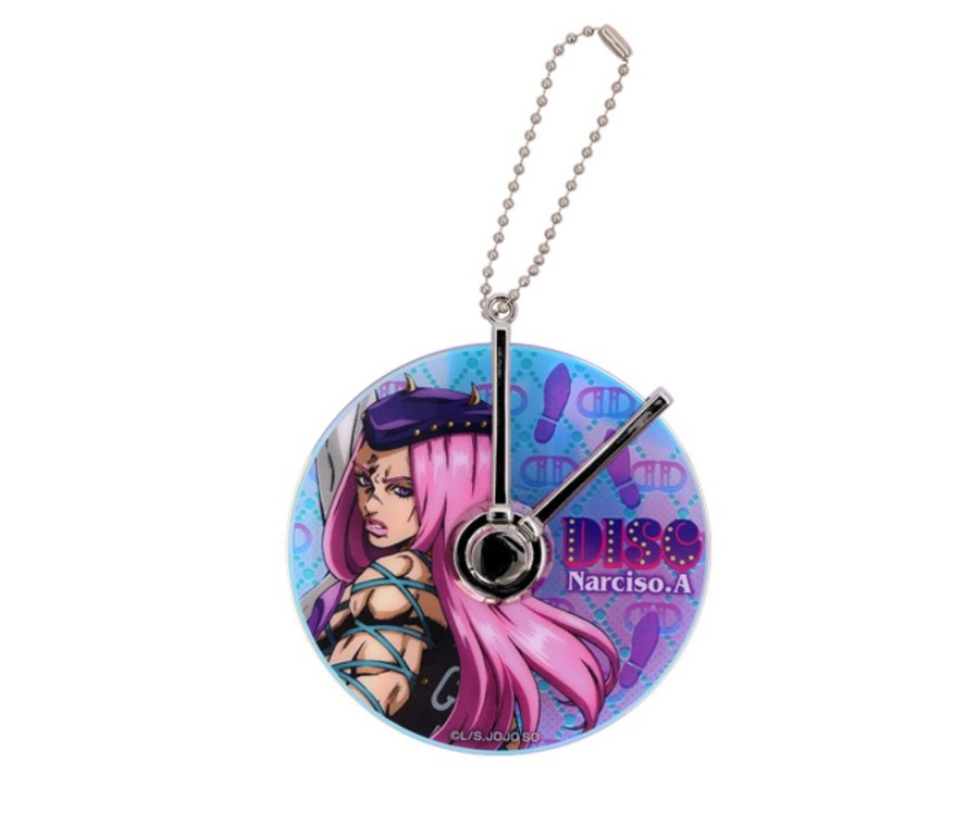 Accessories Ensky | Jojo'S Bizarre Adventure: Stone Ocean Disc Key Chain 5 Narciso Anasui - Ensky