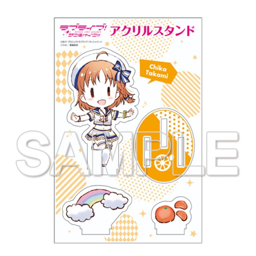 Accessories Kadokawa | Lovelive! Sunshine!! School Idol Diary Acrylic Stand Chika Takami - Kadokawa