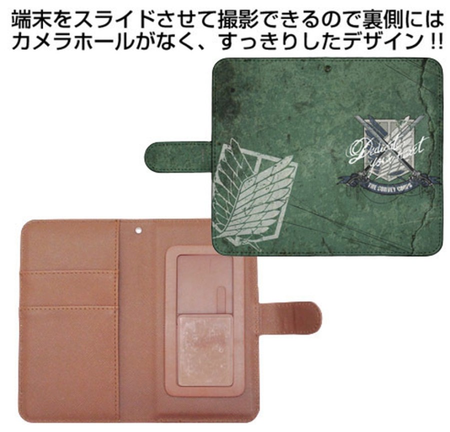 Lifestyle Goods Cospa | Attack On Titan Book Type Smartphone Case