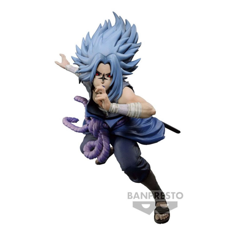 Figures Banpresto | Naruto Shippuden Banpresto Figure Colosseum Uchiha Sasuke